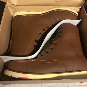 Brunt Marin 8” Waterproof Soft Toe Wedge Work Boot Size 16.